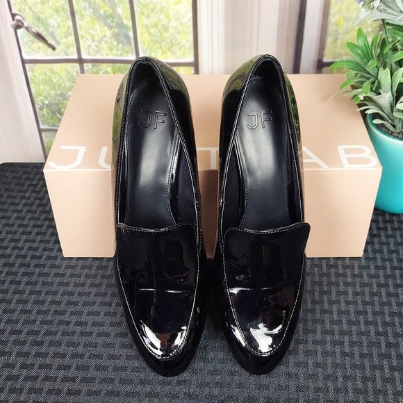 JUSTFAB MOORE CLASSIC LOAFER PUMP (8) - Picture 8 of 16